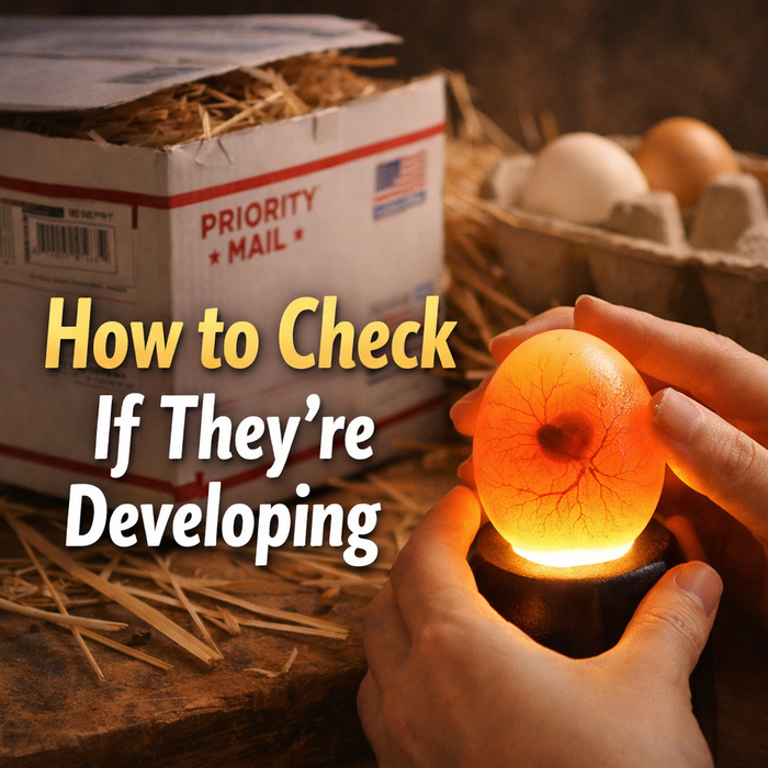 Egg Candling 101: You Just Got Fertile Eggs in the Mail… Now What?