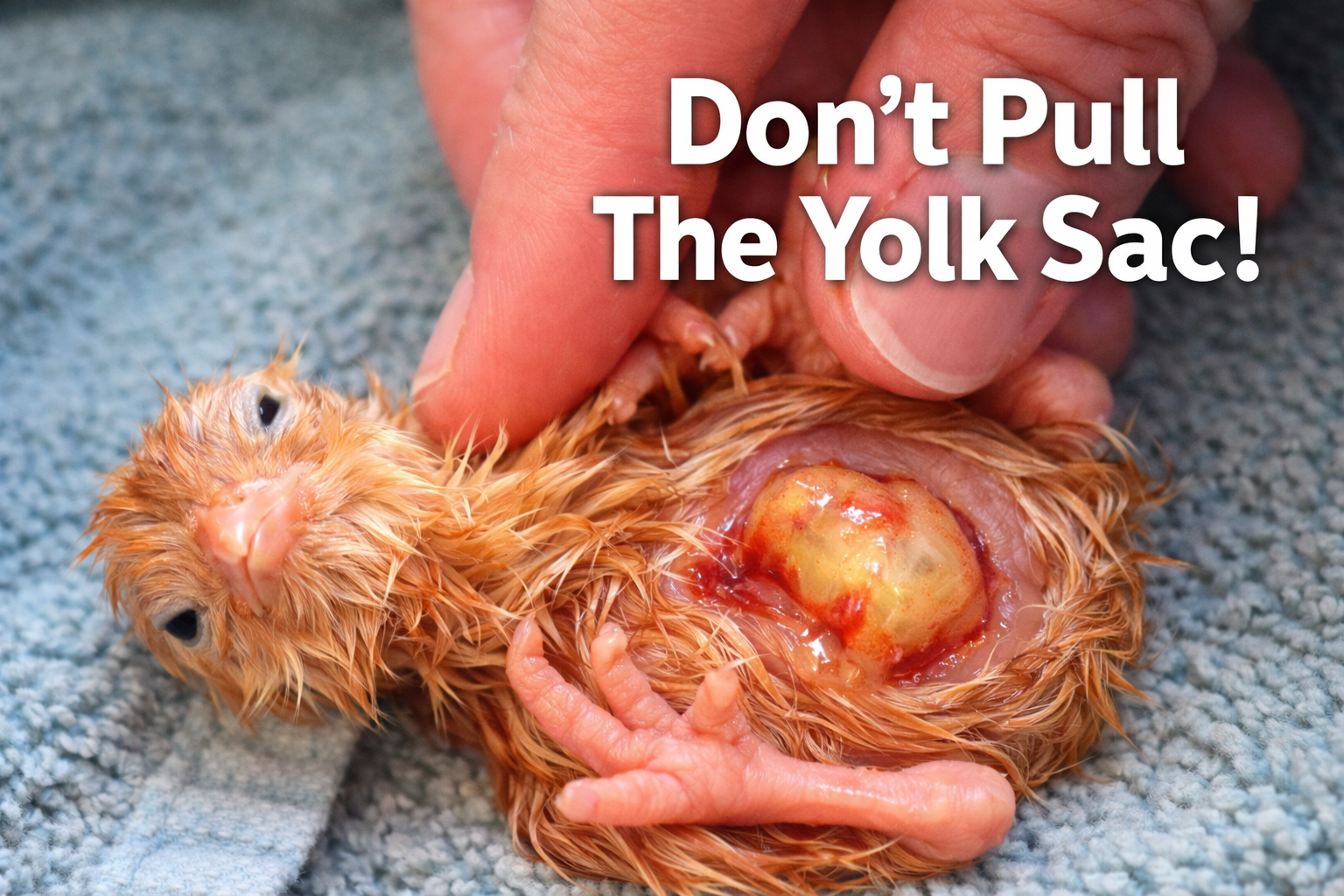 The Yolk Sac: Why Your Chick Has a “Built-In Lunchbox” After Hatch