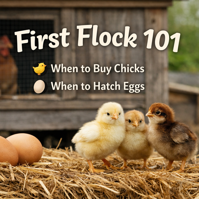 When Should You Buy Chicks or Hatching Eggs? A Beginner’s Guide to Seasonal Timing