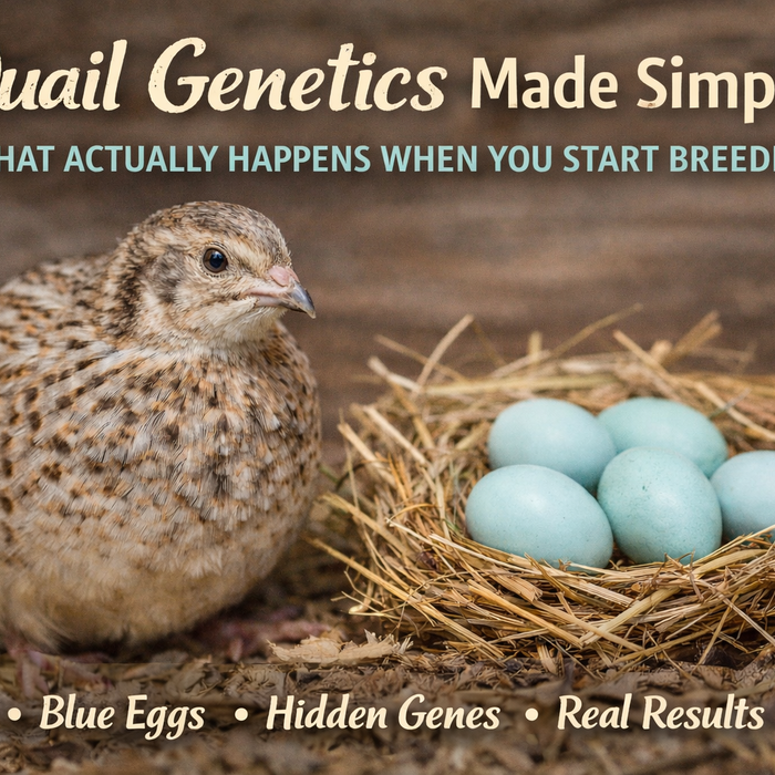 Coturnix Quail Genetics: What Actually Happens When You Start Breeding