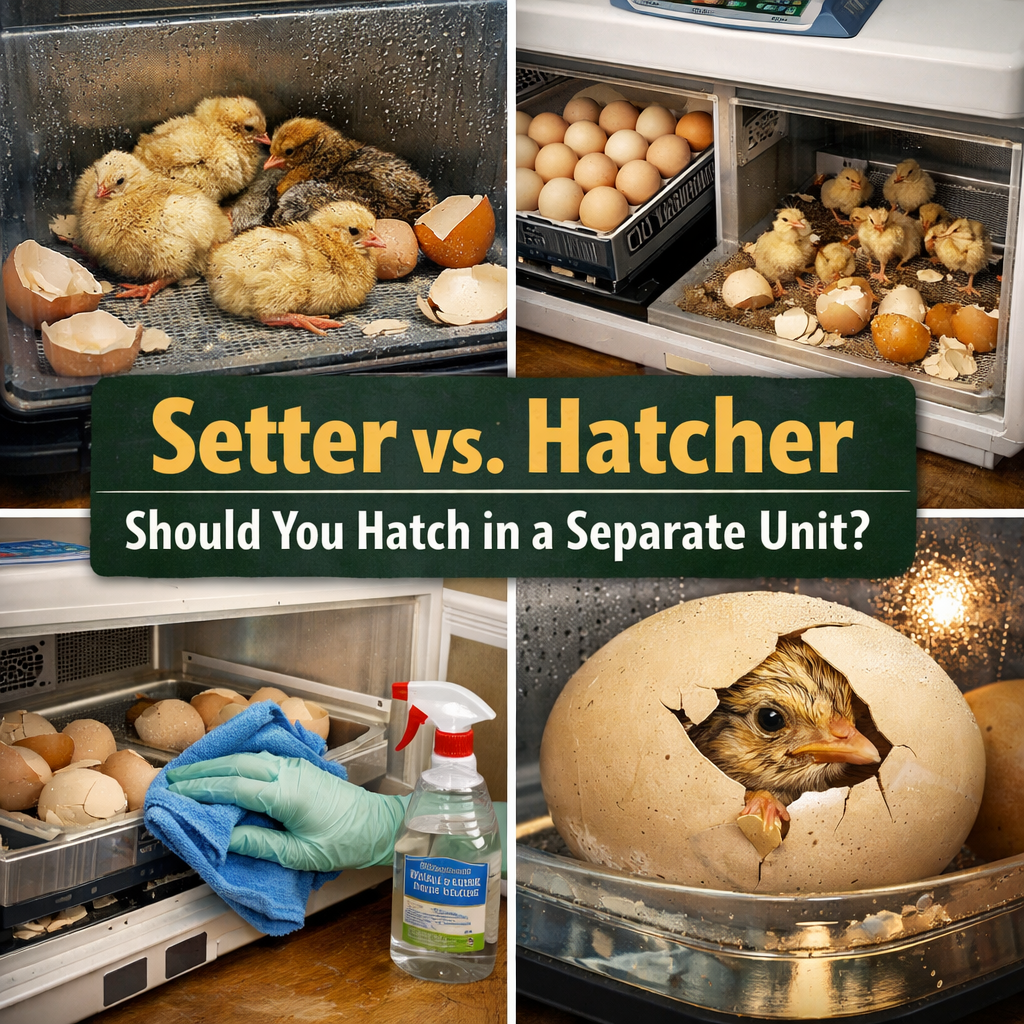 Setter vs. Hatcher: Should You Hatch in a Separate Unit? — Gone Broody