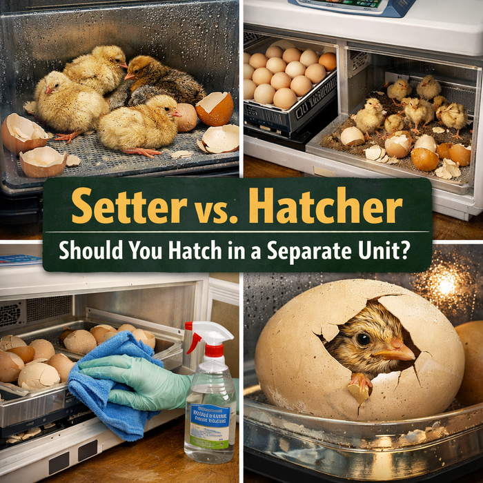 Setter vs. Hatcher: Should You Hatch in a Separate Unit?