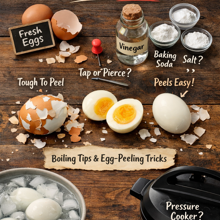 What Is This Egg-Peeling Black Magic? Why Some Boiled Eggs Peel Like a Dream
