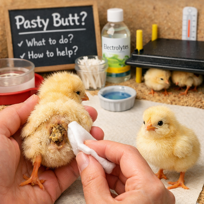 What to Do If Your Baby Chick Has Pasty Butt