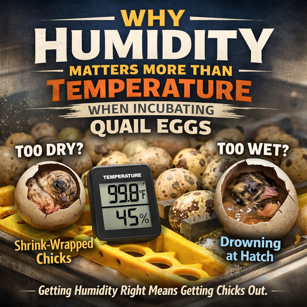 The #1 Incubation Mistake That Ruins Quail Hatches (It’s Not Temperature)