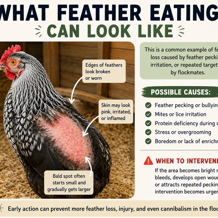 Feather Eating in Chickens: Why Hens Pull and Eat Feathers