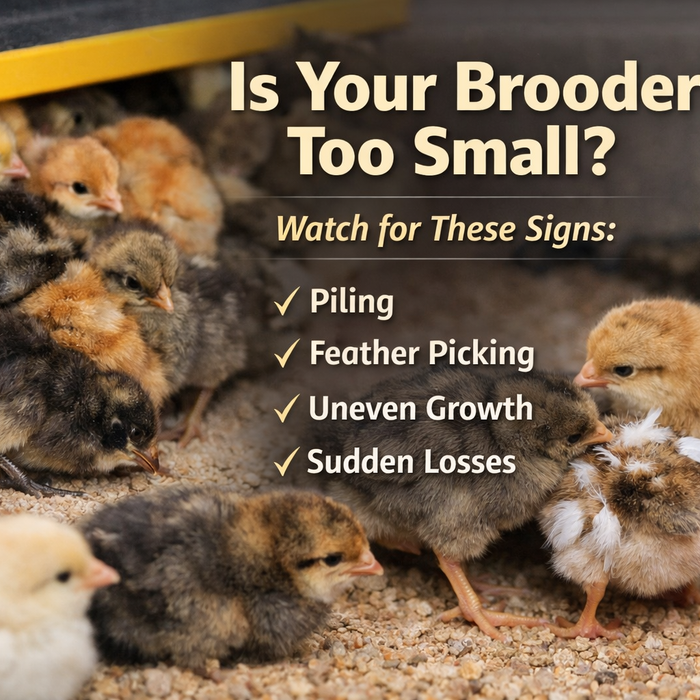 Signs Your Brooder Is Too Small