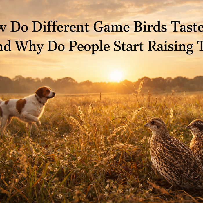 How Do Different Game Birds Taste — And Why Do People Start Raising Them?
