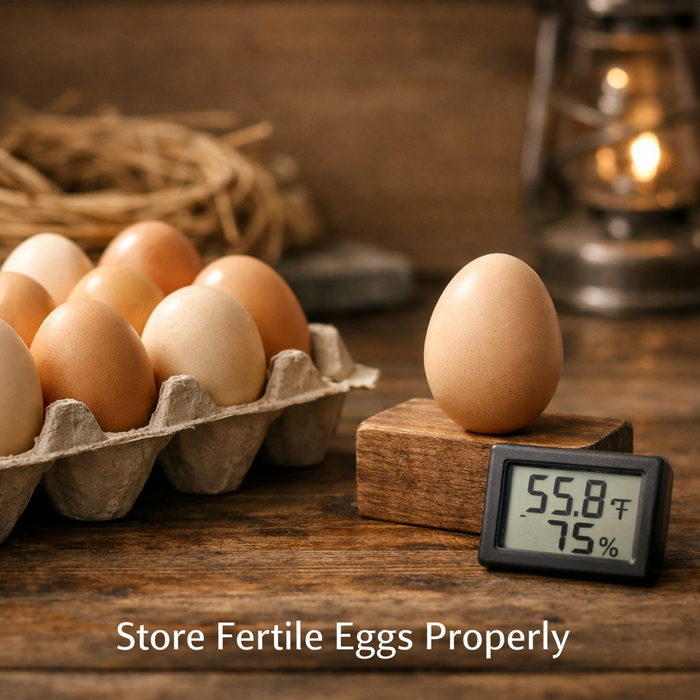 Storing Fertile Eggs Before Incubation