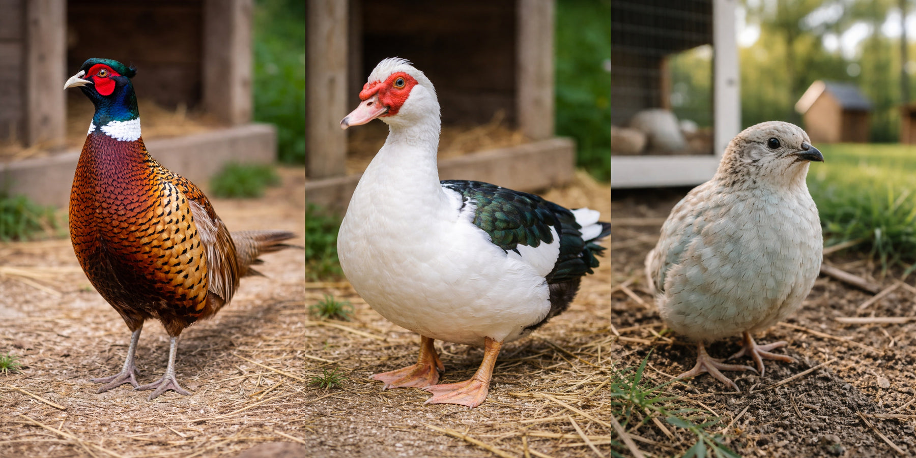 Not All Backyard Birds Are the Same: Choosing Between Chickens, Quail, Ducks, or Game Birds