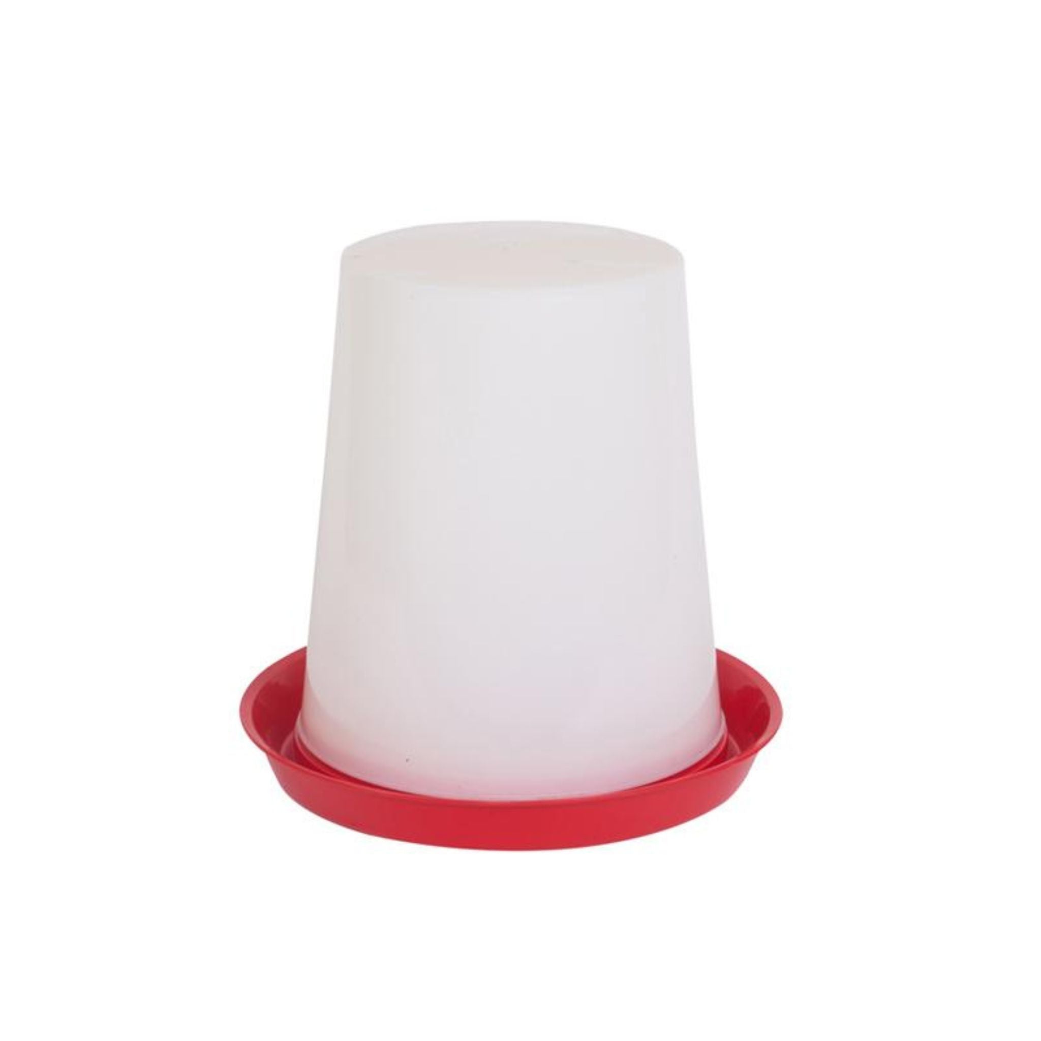 0.8 gallon (3 liter) plastic poultry waterer for baby chicks and adult chickens.