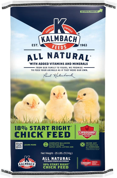 Kalmbach 18% All Natural Start Right Chick Crumbles - 25 lb main image