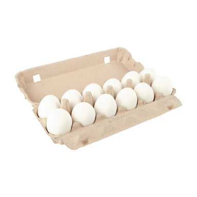 12-egg paper carton for farm-fresh chicken egg packaging