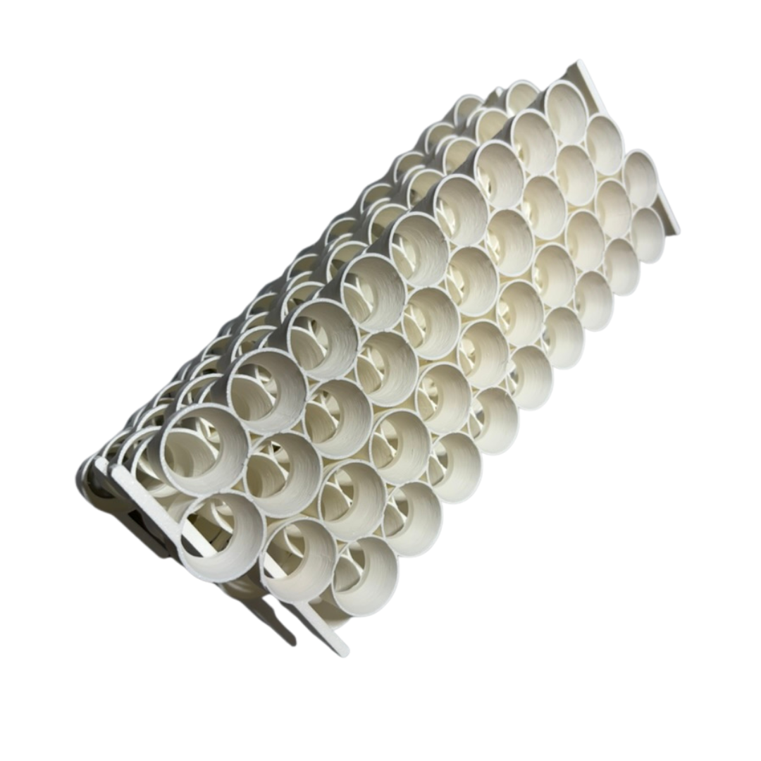 12-piece quail egg rail set for Cimuka CT60 Conturn turners
