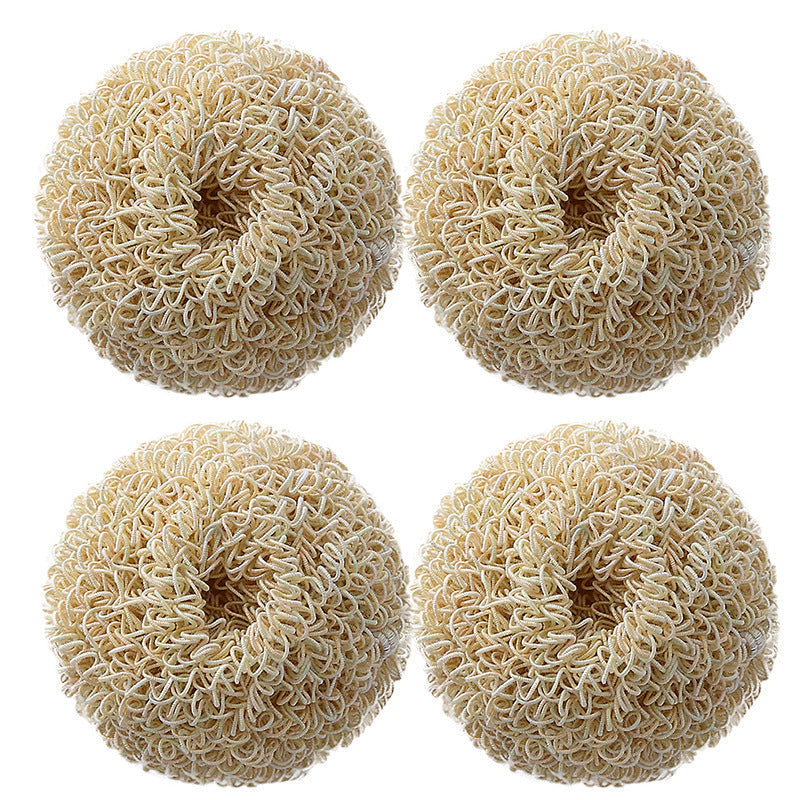 With Handle Nano Cleaning Brush Kitchen Chicken Pot Brush Cartoon Detachable Egg Shell Chicken Does Not Lose Wire Dish Cleaning Ball