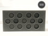 13-egg foam shipper for standard chicken eggs