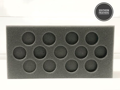 13-egg foam shipper for standard chicken eggs