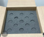 13-egg foam shipper for standard chicken eggs
