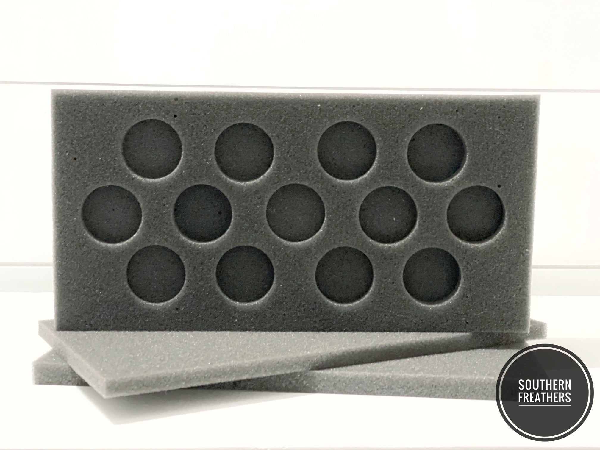 13-egg foam shipper set for standard-sized chicken eggs