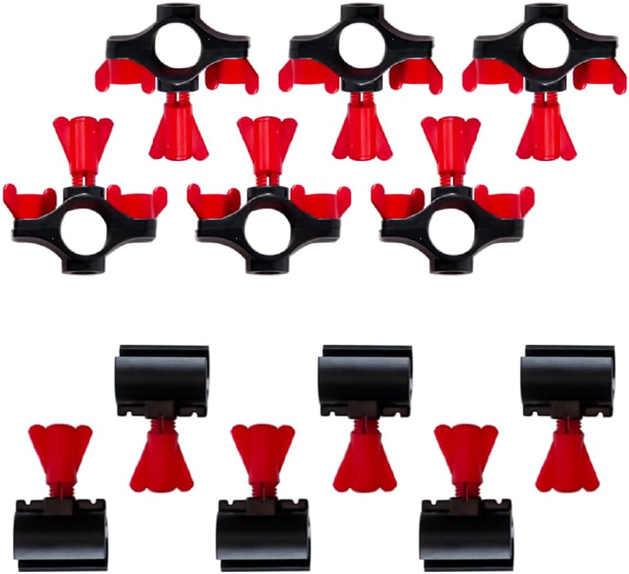RentACoop Secure Non-Adhesive PVC (S.N.A.P) Watering System S.N.A.P Clips and Hubs Pack of 6
