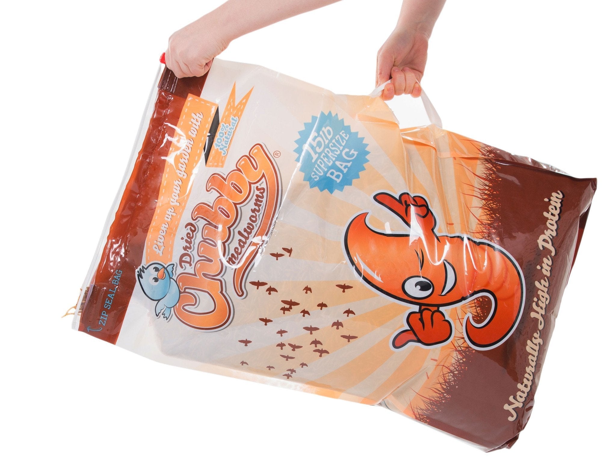 Chubby Dried Mealworms 60Lbs