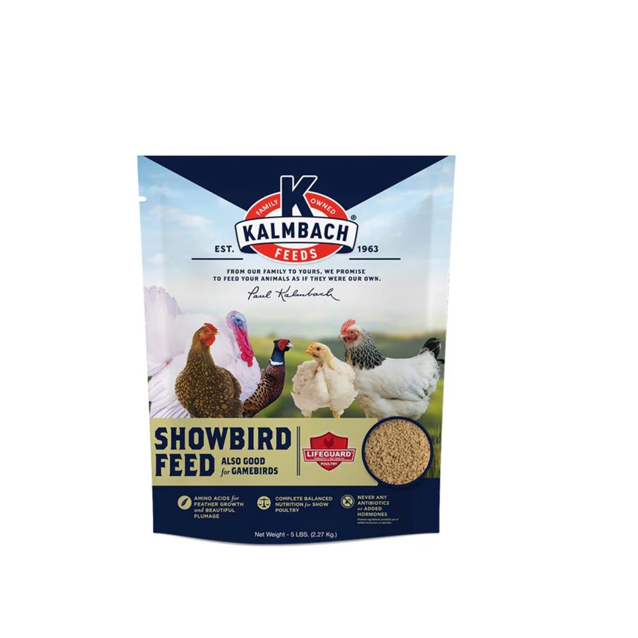 Kalmbach 24% Show Bird Poultry & Gamebird Starter Grower - 5 lb