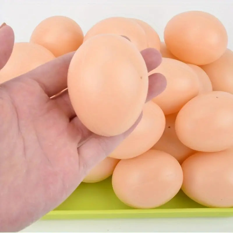 Dahlia Pets Chicken Coop Training Eggs (5 pack) - Artificial/Fake Eggs