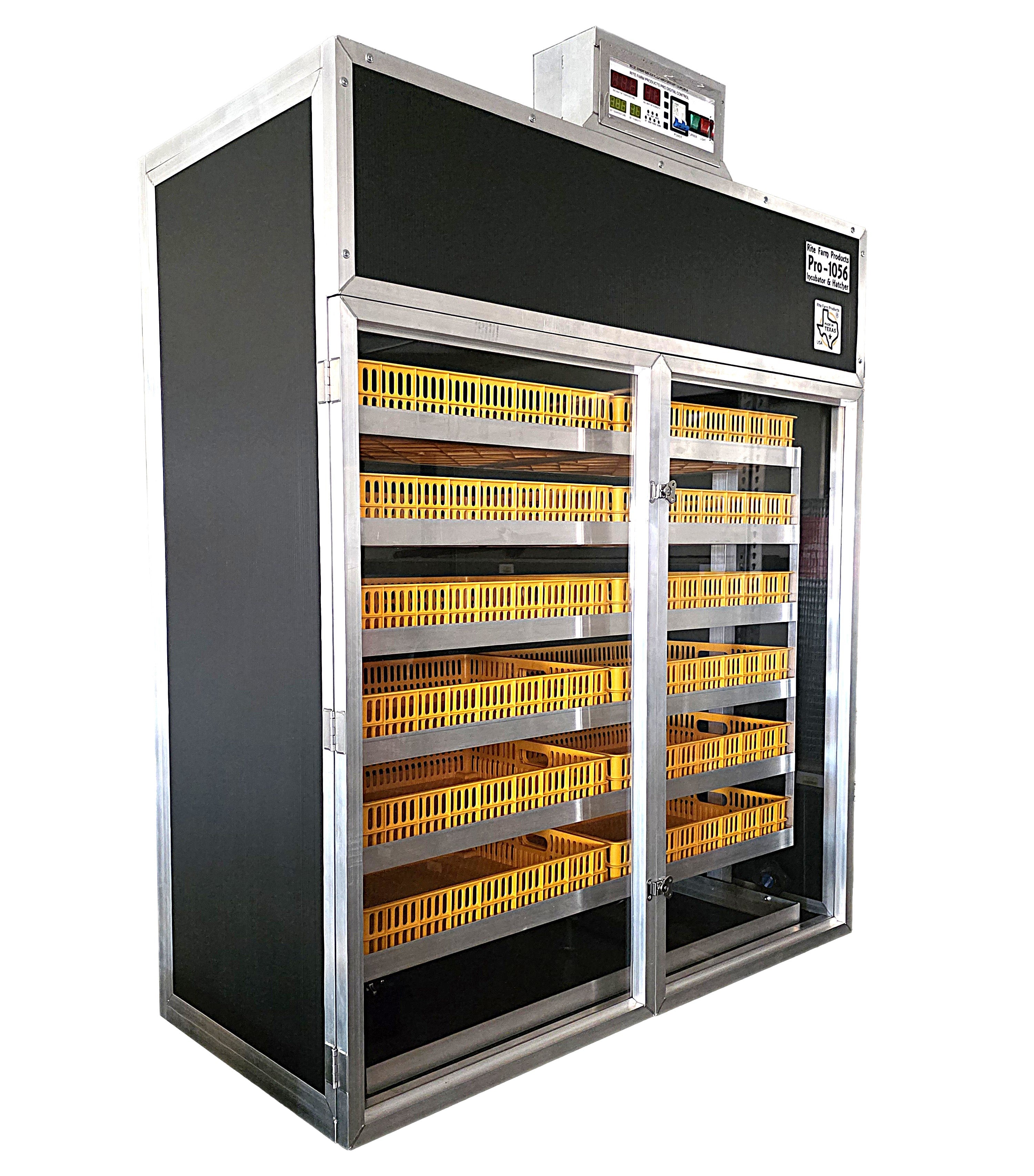 Rite Farm Products PRO1056 USA BUILT Cabinet Incubator & Egg Hatcher