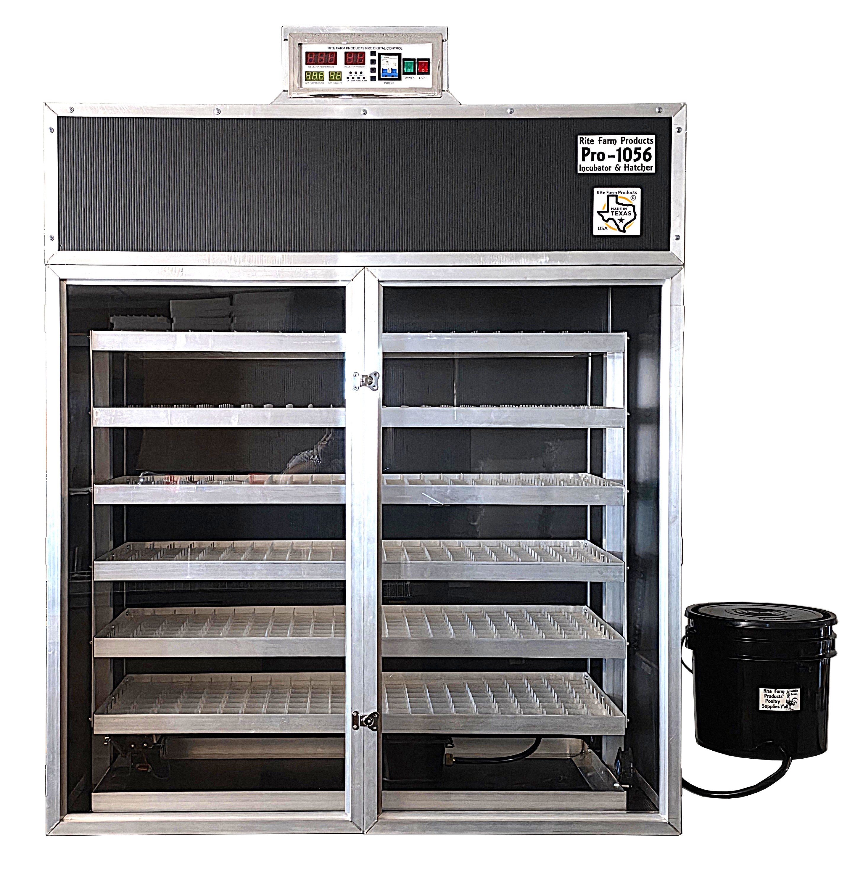 Rite Farm Products PRO1056 USA BUILT Cabinet Incubator & Egg Hatcher