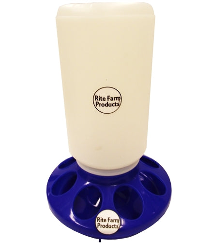 Rite Farm Products Chick Feeder & Quart Jar