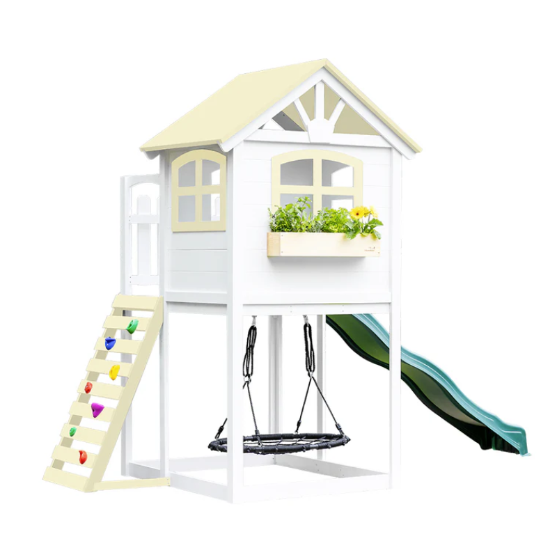 2MamaBees Londyn Playhouse & Swing Pastel Colors Bumble Bee