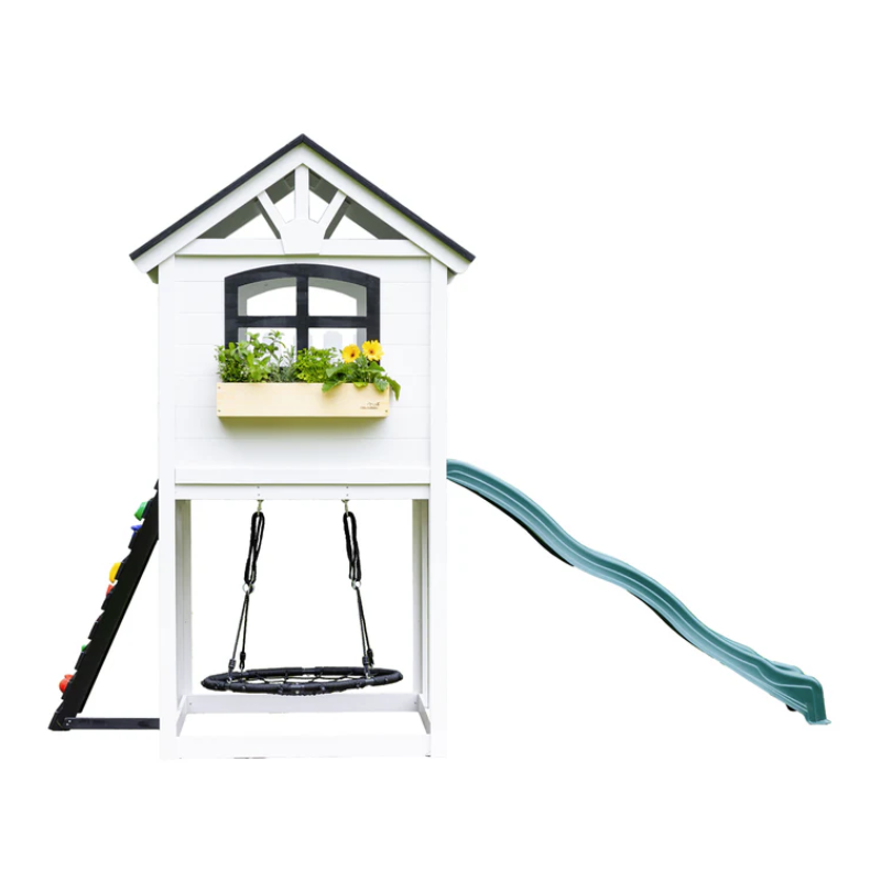 2MamaBees Londyn Swing Set Black & White 3