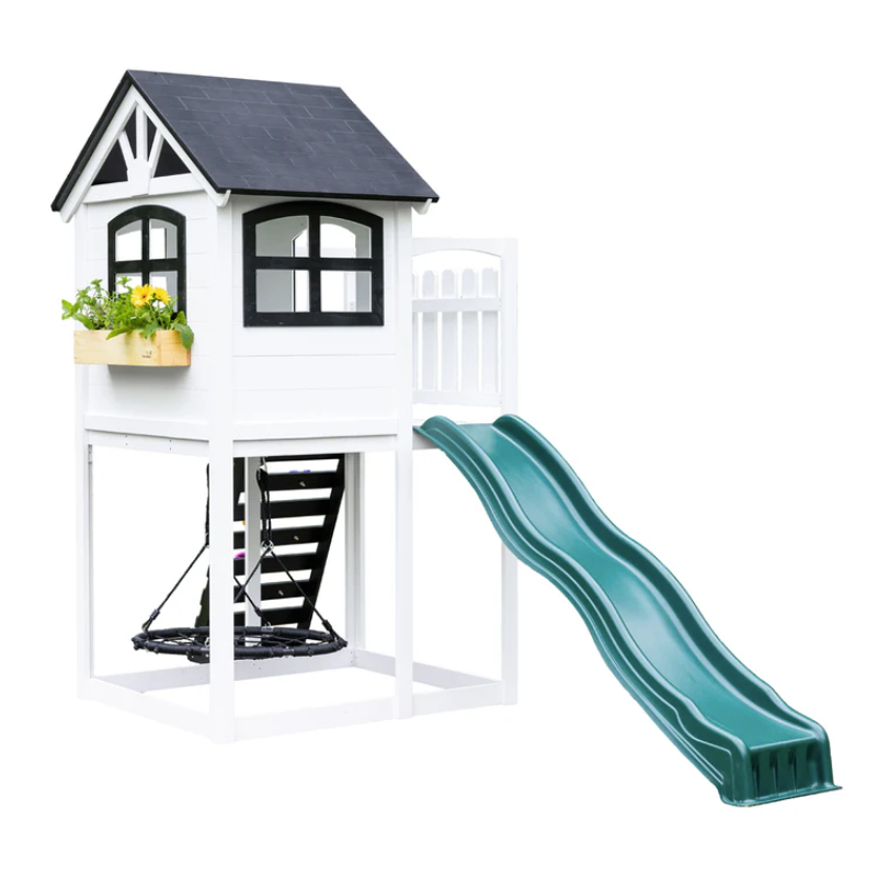 2MamaBees Londyn Swing Set Black & White 4