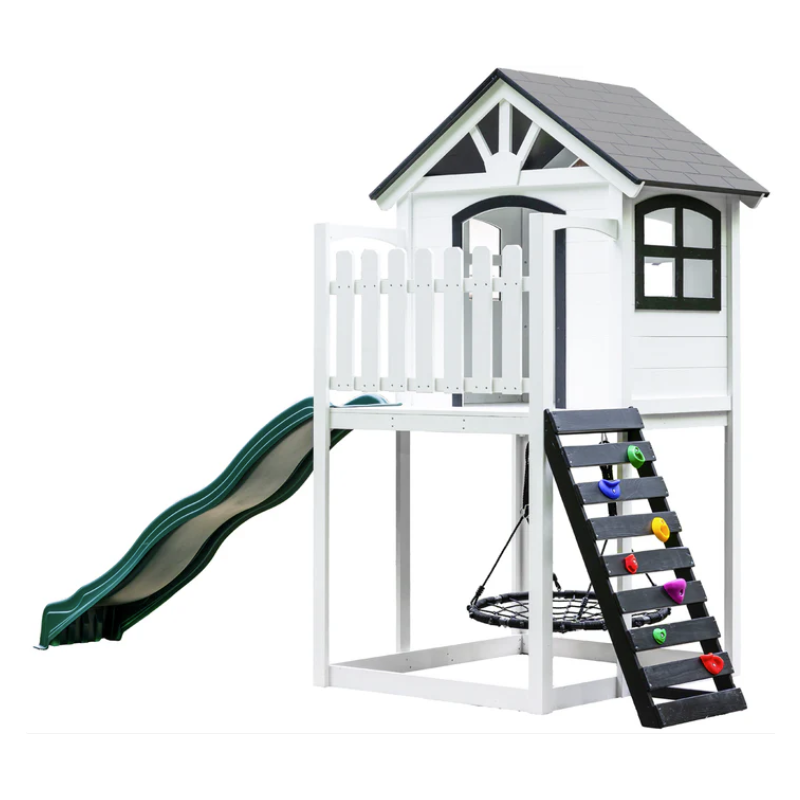 2MamaBees Londyn Swing Set Black & White 6