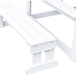 2MamaBees picnic table white