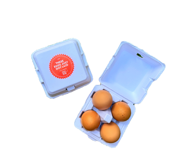 "Just Got Laid" 4-Egg Carton main image