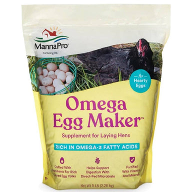 Manna Pro Omega Egg Maker Supplement for Laying Hens (5 lb) main image