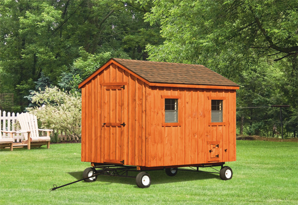 Hen House Collection 4 Wheels w/ Steering Handle (Heavy Duty) — Gone Broody