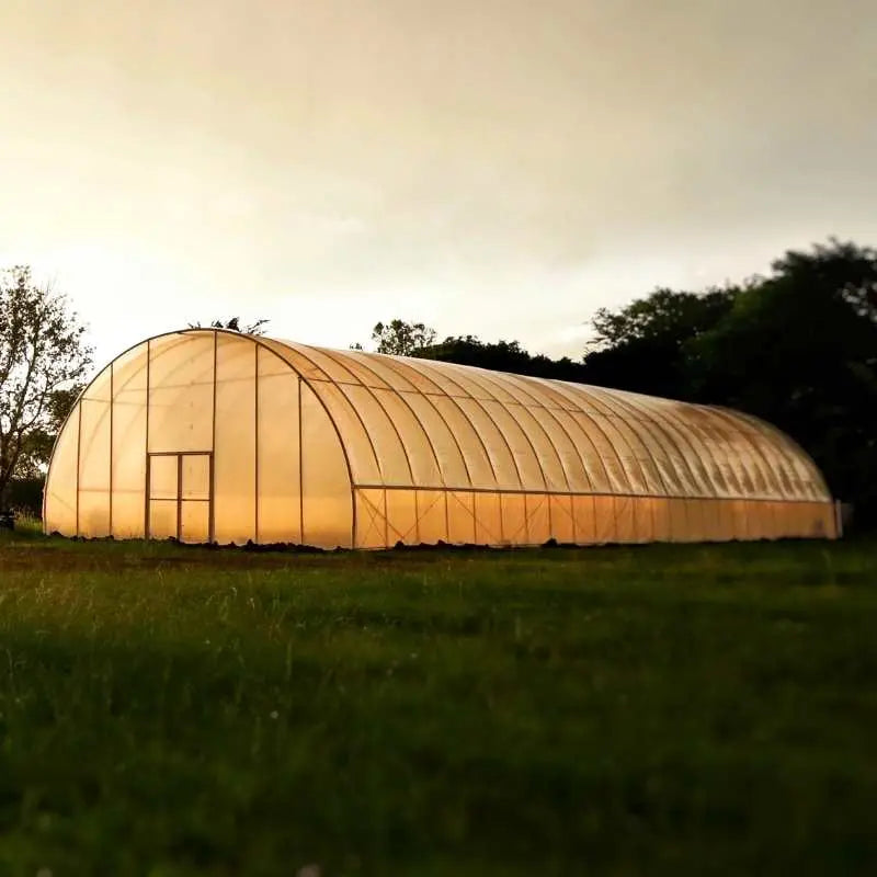 Bootstrap Farmer Hoop Coop Polytunnel 30' Round All-Metal Hoop House Kit