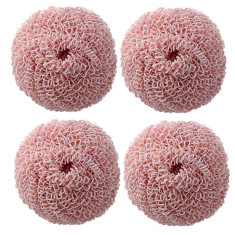 With Handle Nano Cleaning Brush Kitchen Chicken Pot Brush Cartoon Detachable Egg Shell Chicken Does Not Lose Wire Dish Cleaning Ball