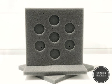 7-egg foam shipper set with two protective pads