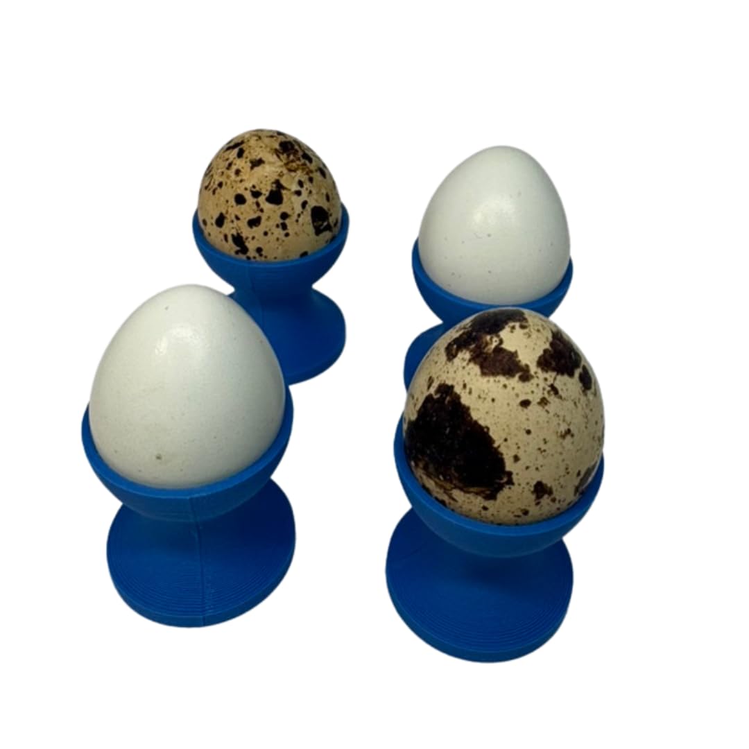 Mini Egg Cup Set, Quail Egg Holders, Set of 4