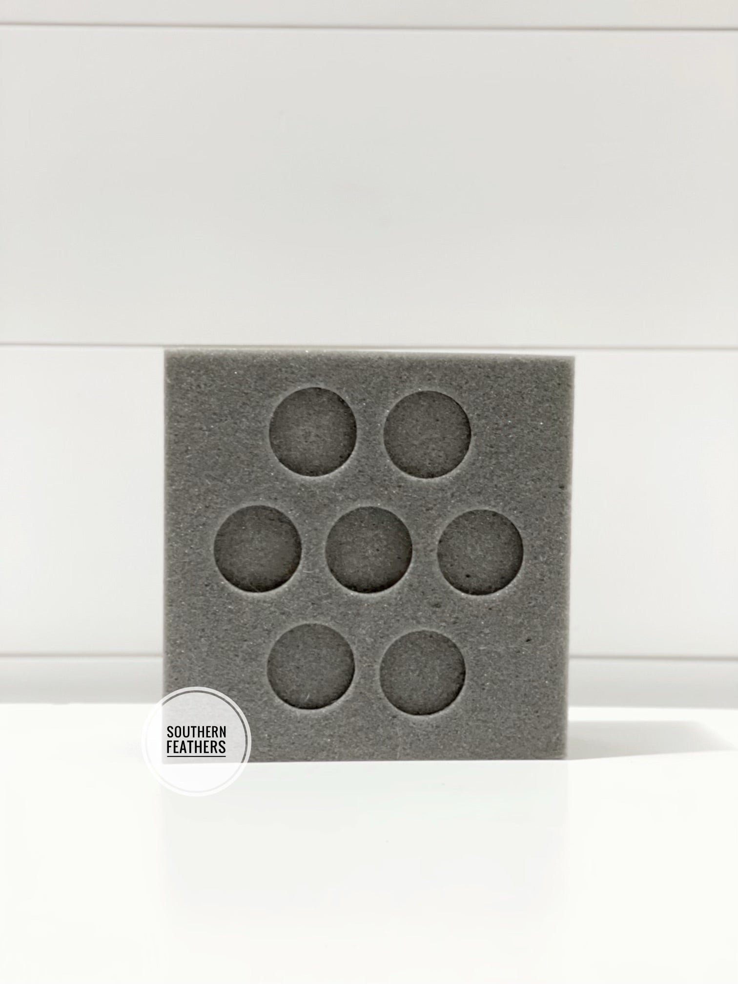 7 egg foam shipper for bantam eggs