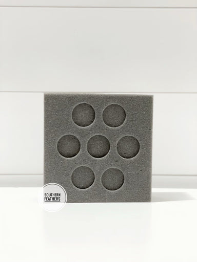 7 egg foam shipper for bantam eggs