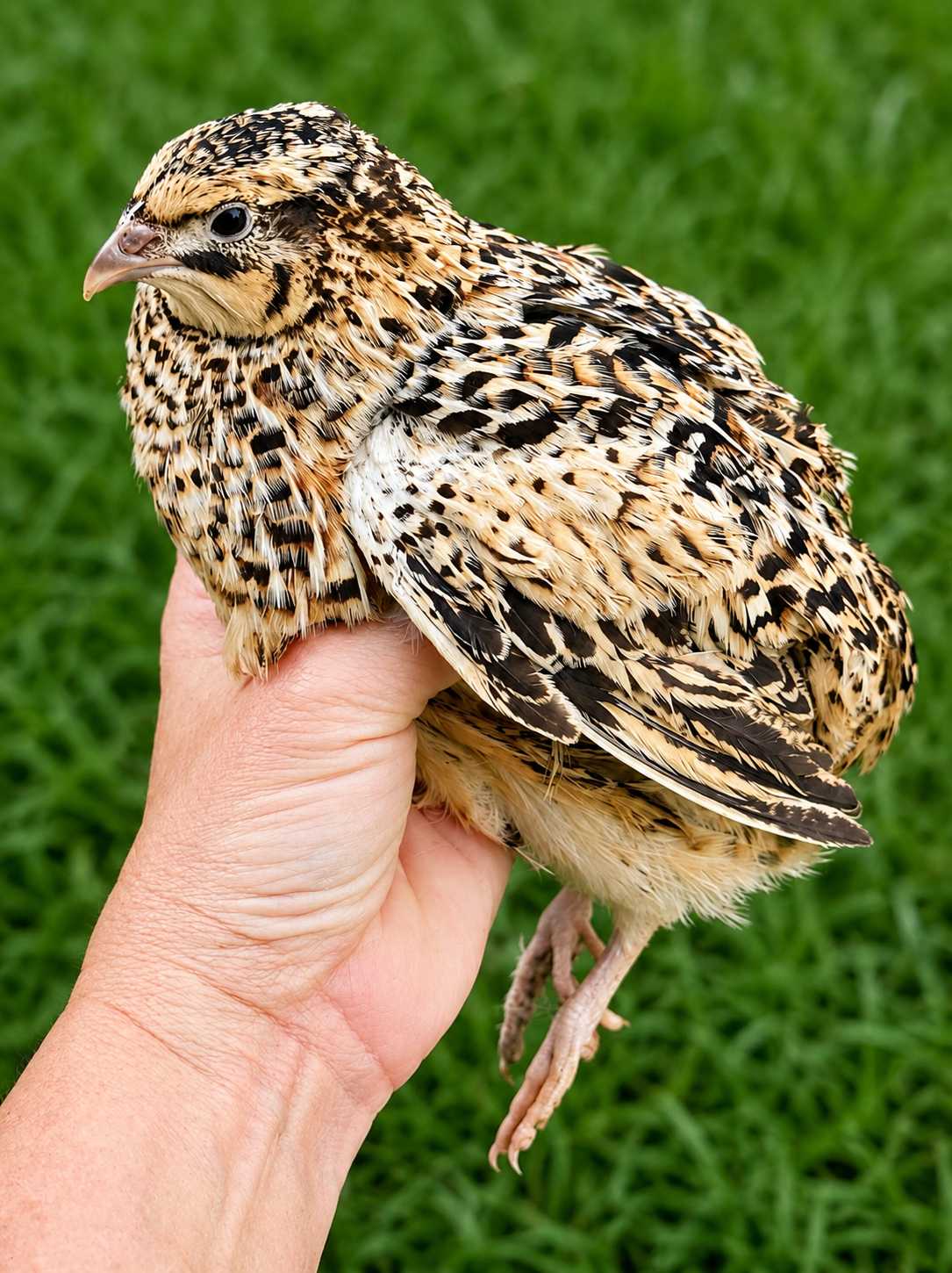 Roux/German Jumbo Pansy Coturnix Quail Hatching Eggs