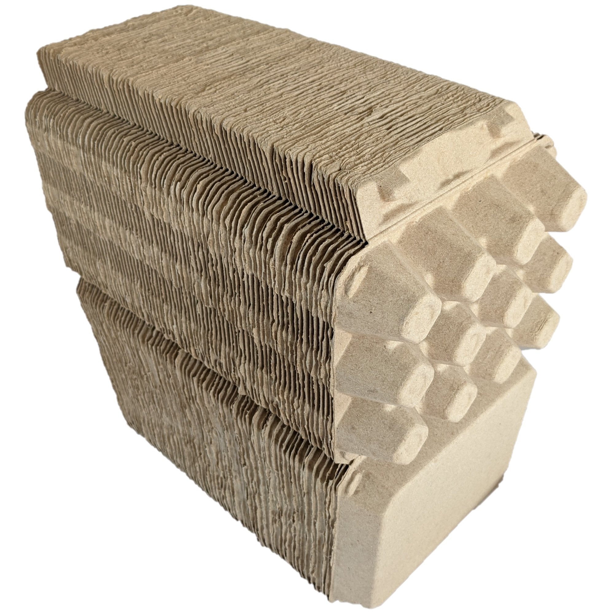 Henlay Vintage Blank Egg Cartons Tan or White