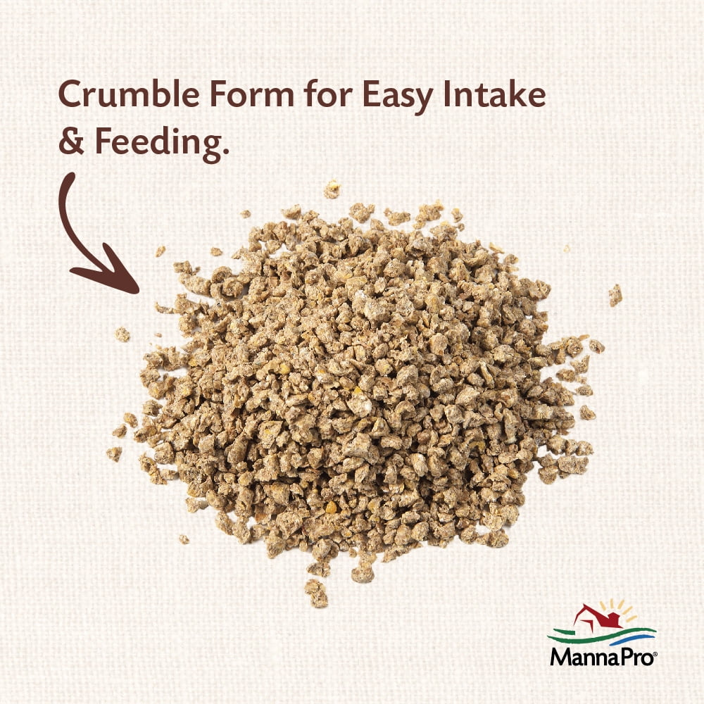 MannaPro All Flock Crumbles Priobiotics 16% 8 LB