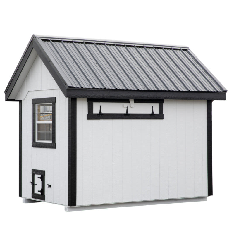 A-Frame Chicken Coop - Timber Dormer A610TF | Hen House Collection