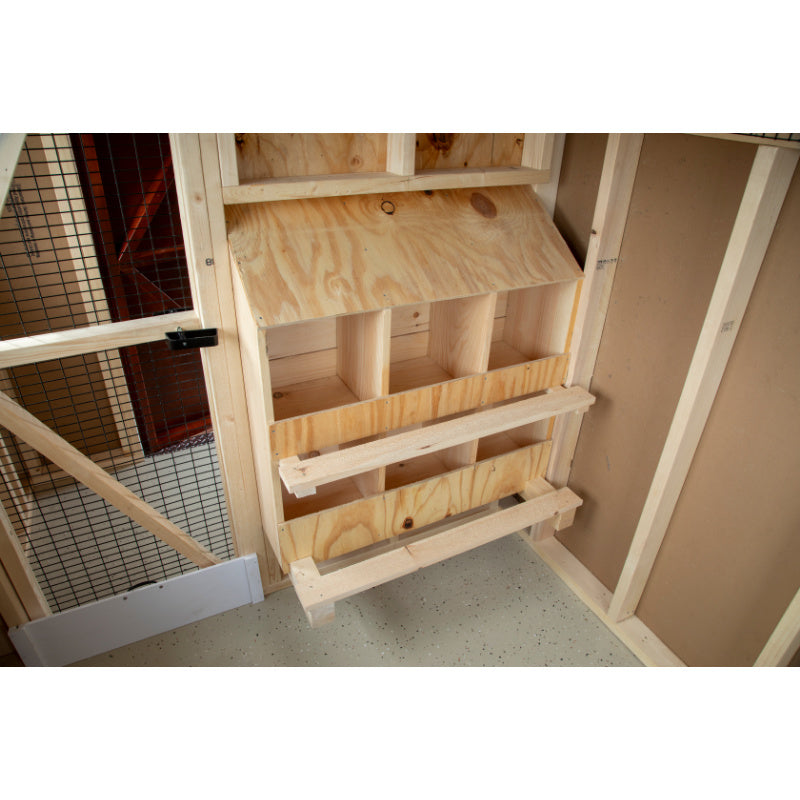 A-Frame Chicken Coop - Timber Dormer A610TF | Hen House Collection