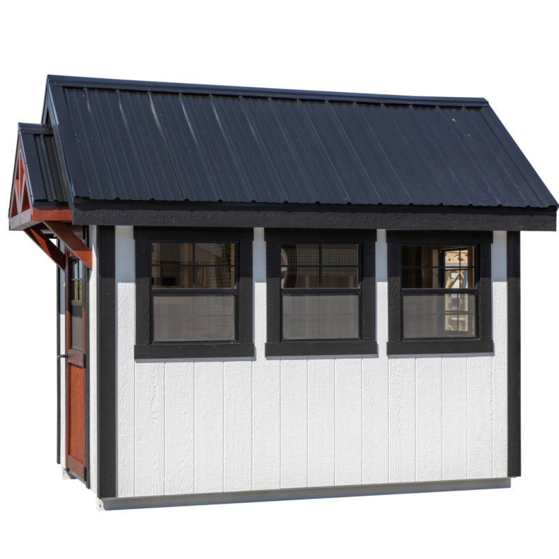 A-Frame Chicken Coop - Timber Dormer A610TF | Hen House Collection